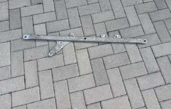 Rear axle beam