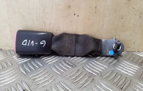 Middle seatbelt buckle (rear)