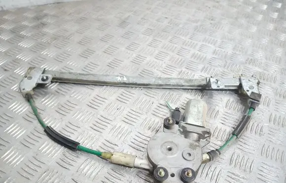Front door window regulator with motor