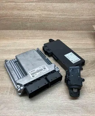 BMW 5 E60 E61 Engine ECU kit and lock set 7811151 9147222 6954722