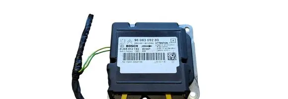 Peugeot 2008 I Airbag control unit/module 9808309280 0285012193