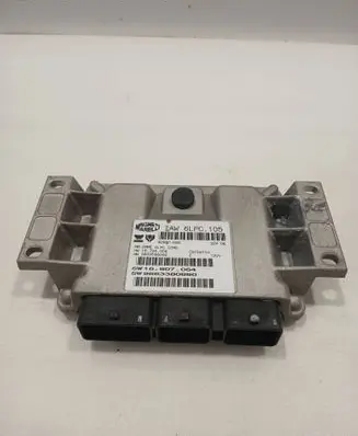 Peugeot 207 Engine control unit/module 9663380880 IAW6LPC105 9654596080