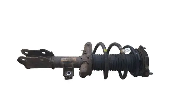 Front shock absorber with coil spring