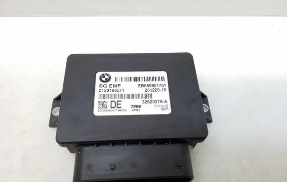 BMW 5 F10 F11 Hand brake control module 23122010 0123160571