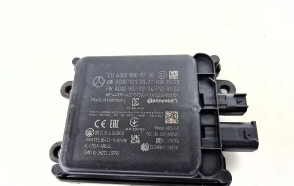 Mercedes-Benz E W214 Distronic sensor radar A0009009738 A0009020394 A0009010522
