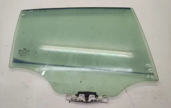 KIA Optima Rear door window glass 43R000382