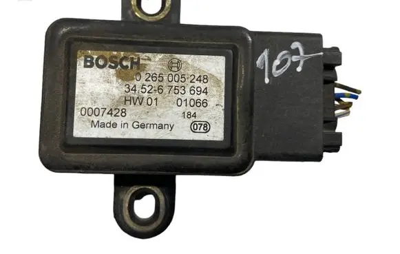 ESP acceleration yaw rate sensor