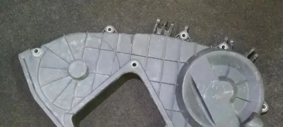 Opel Astra G Timing belt guard (cover) 897376243