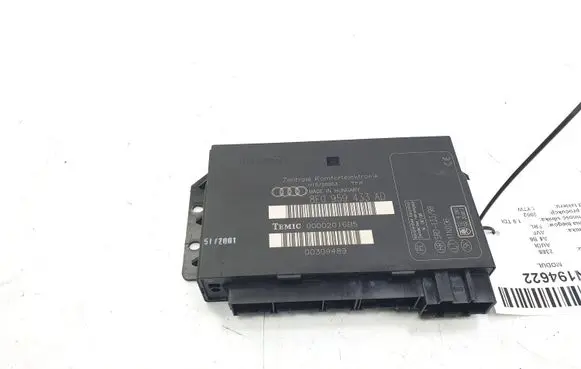 Audi A4 S4 B6 8E 8H Central body control module 8E0959433AD KOMFORTU