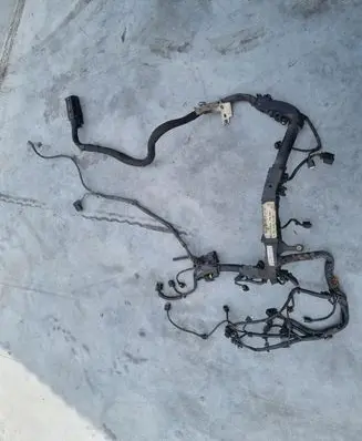 Engine installation wiring loom