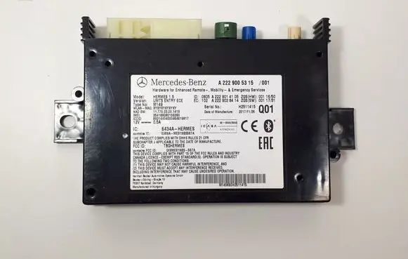 Mercedes-Benz C W205 Other control units/modules A2229005315