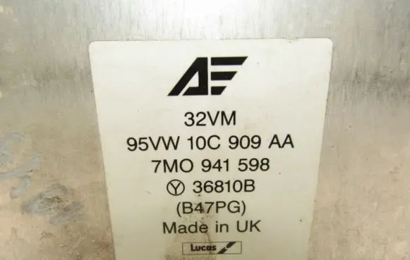 Ford Galaxy Other control units/modules 7M0941598