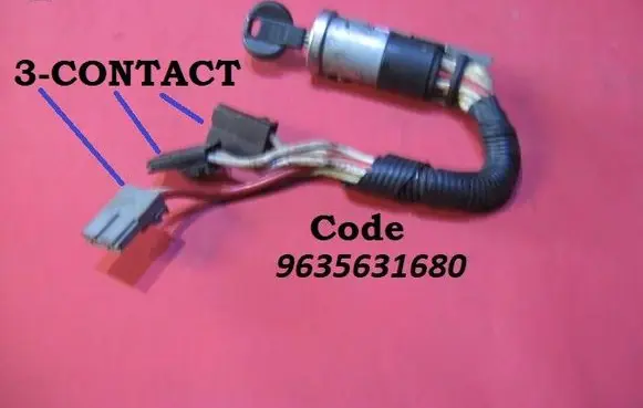 Citroen ZX Ignition lock 9635631680