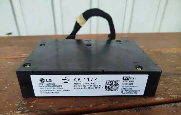 Opel Grandland X Other control units/modules 9825393680
