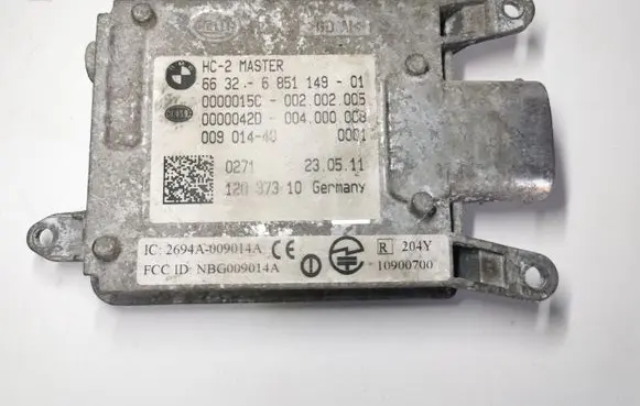 BMW 7 F01 F02 F03 F04 Blind spot module 6851149