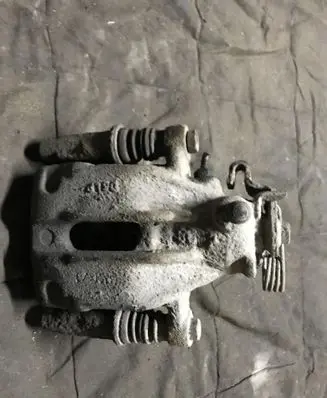 Rear brake caliper