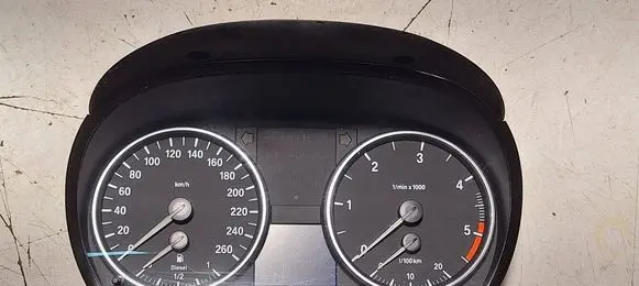 BMW 3 E90 E91 Speedometer (instrument cluster) 102535076 9141487 470099854