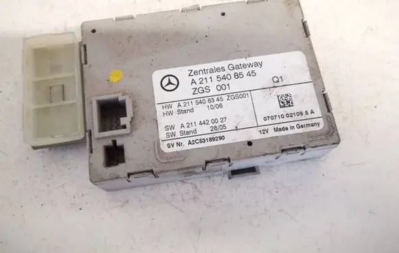 Mercedes-Benz E W211 Other control units/modules a2115408545 a2115408345