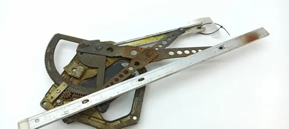 BMW 7 E23 Rear door window regulator with motor 410224464 0130820074 1681870