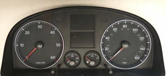 Volkswagen Touran I Speedometer (instrument cluster) 1T0920950C