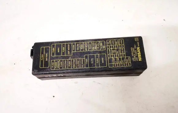 Fuse box cover