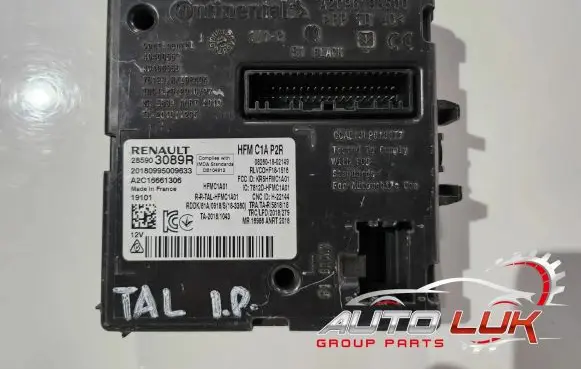 Renault Talisman Trunk lid opening control unit 