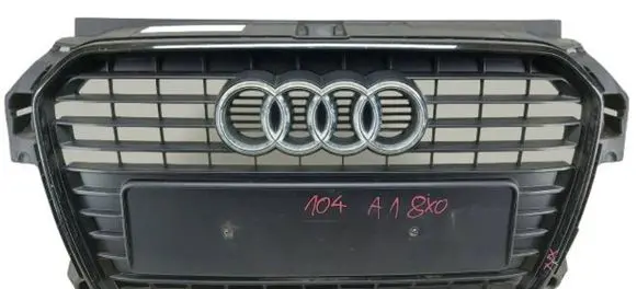 Audi A1 Front bumper upper radiator grill 8X0853651