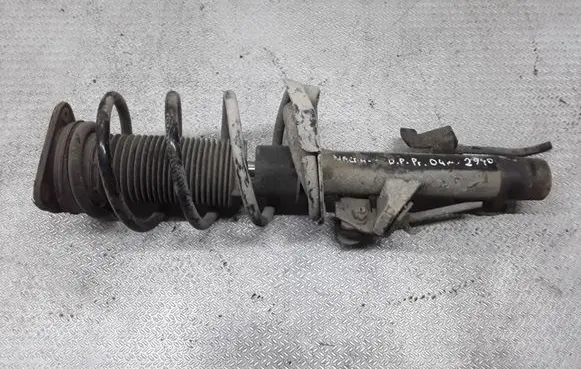 Front shock absorber with coil spring