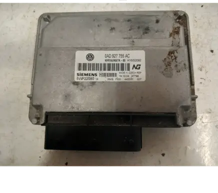 Volkswagen Touareg I Gearbox control unit/module 0AD927755AC 5WP22080