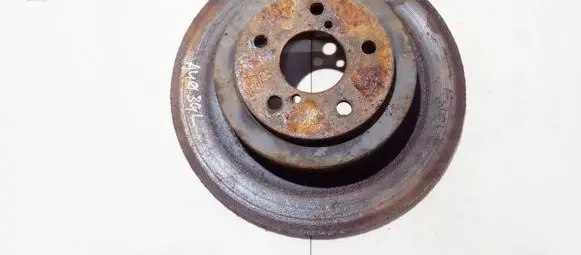 Subaru Legacy Rear brake disc neventiliuojamas