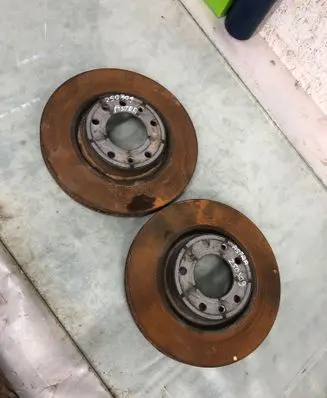 Opel Astra L Front brake disc
