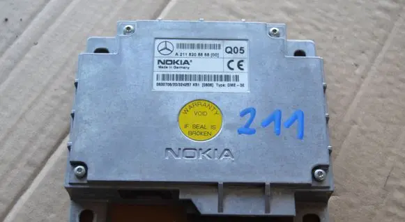 Mercedes-Benz E W211 Phone control unit/module A2118205885