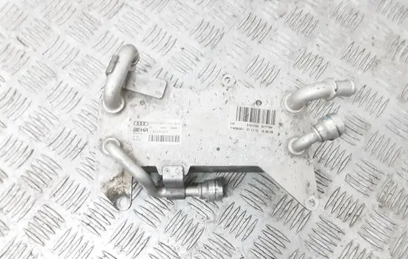 Audi A8 S8 D4 4H Gearbox / Transmission oil cooler 4H0317021H