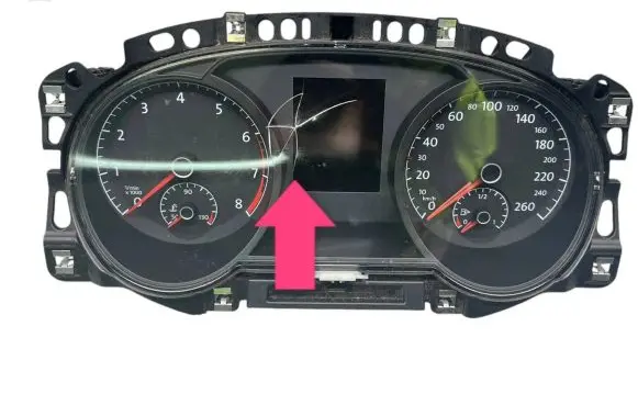Volkswagen Golf VII Speedometer (instrument cluster) 5G1920740D 5G1260211