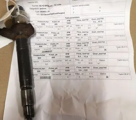 Ford Transit Fuel injector 6C1Q9K546AC