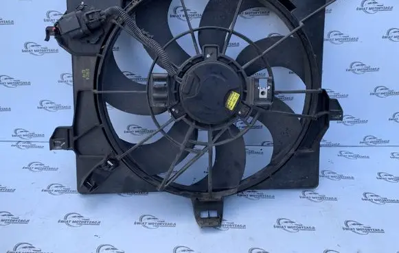 Electric radiator cooling fan