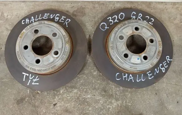 Dodge Challenger Rear brake disc 0204262825