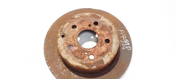 Toyota RAV 4 (XA30) Rear brake disc neventiliuojamas