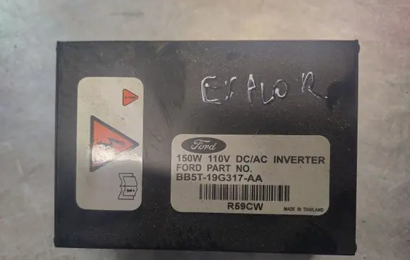 Ford Explorer Voltage converter inverter BB5T19G317AA