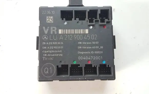 Mercedes-Benz C W204 Door control unit/module A2129004502