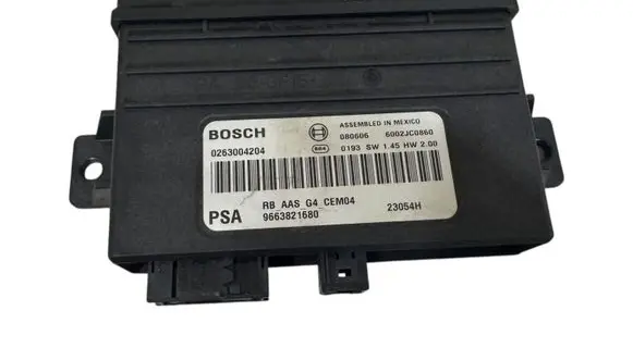 Peugeot 308 Parking PDC control unit/module 9663821680 6002JC0860 0263004204