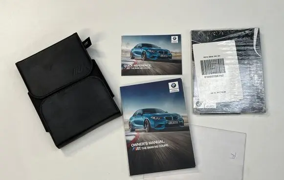 BMW M2 F87 Owners service history hand book