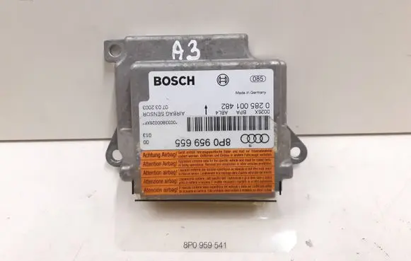 Audi A3 S3 8P Airbag control unit/module 8P0959655 0285001482