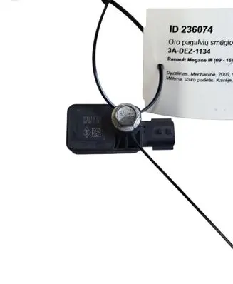 Renault Megane III Airbag deployment crash/impact sensor 988330002R 047003011009