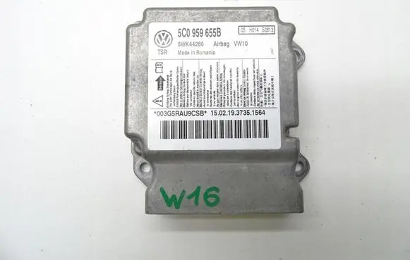 Skoda Yeti (5L) Airbag control unit/module 5C0959655B