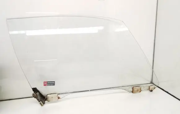 Honda CRX Front door window/glass (coupe) 