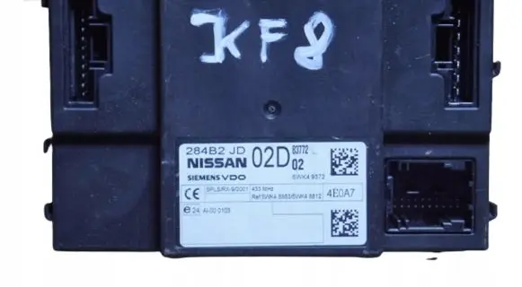 Nissan Qashqai Comfort/convenience module 284B2JD02D