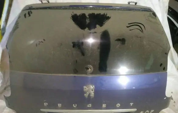 Peugeot 807 Tailgate/trunk/boot lid melynas