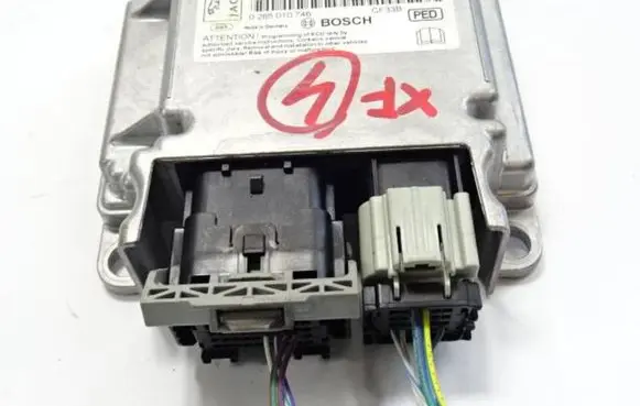 Jaguar XF X250 Airbag control unit/module 9X2314B654AC 0285010746 6Q0001086803