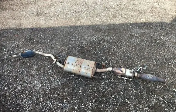 Lexus RX III Muffler/silencer 
